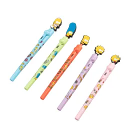 Set 25 bolígrafos topper giratorio The Simpsons en expositor display 2