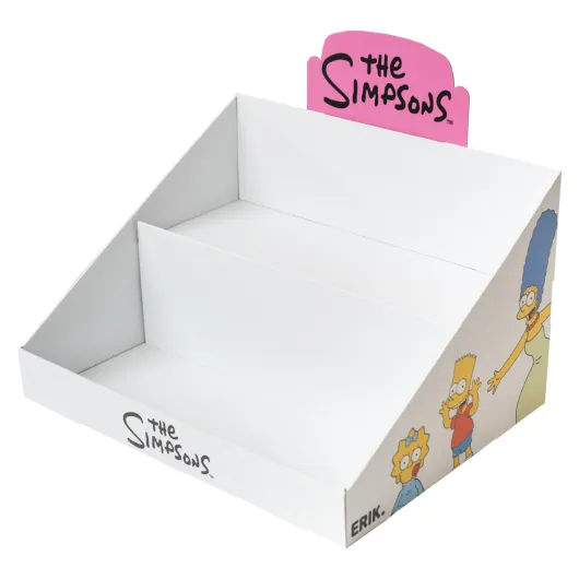 EXPOSITOR SOBREMESA DECORADO 480X370X290 THE SIMPSONS SIN MERCANCIA