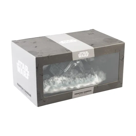 CALENDARIO PERPETUO 3D STAR WARS ATAT DERRIBADO