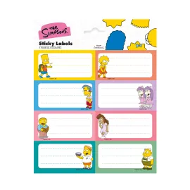 ETIQUETAS ADHESIVAS THE SIMPSONS