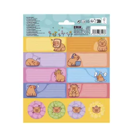 ETIQUETAS ADHESIVAS CAPYBARA 2