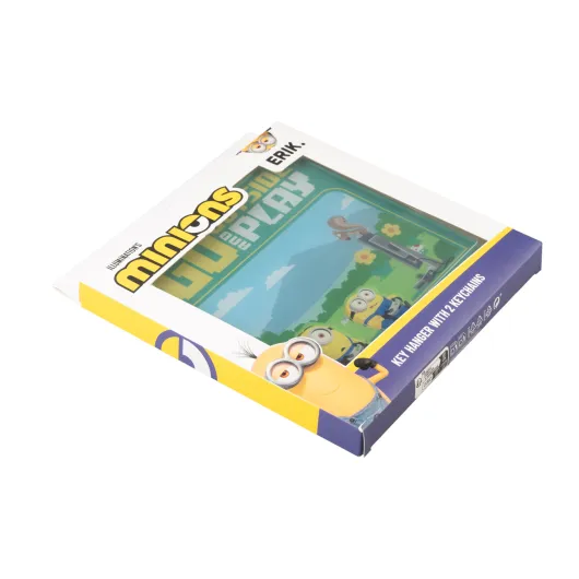 COLGADOR DE LLAVES CON LLAVERO MINIONS