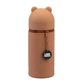 ESTUCHE 3D LINE FRIENDS BROWN 2