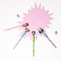SET 20 BOLIGRAFOS TOPPER GIRATORIO LAS SUPERNENAS