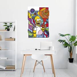 POSTER THE SIMPSONS HOMER ART 2