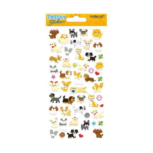 PEGATINAS TWEENY FOAMY CACHORRITOS ADORABLES