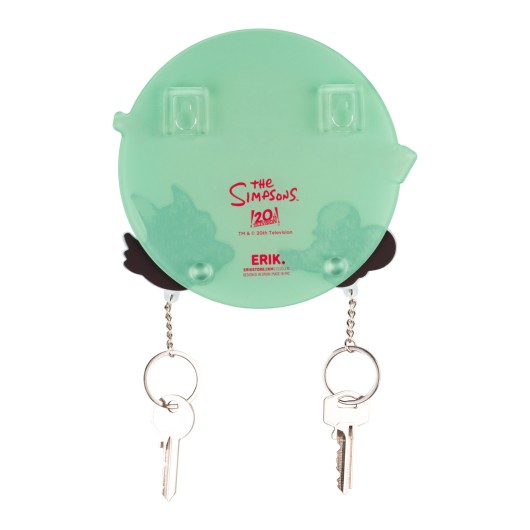 COLGADOR DE LLAVES CON LLAVERO THE SIMPSONS