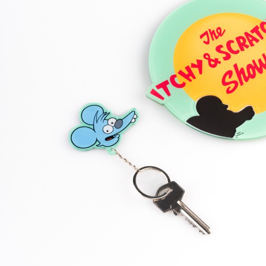 COLGADOR DE LLAVES CON LLAVERO THE SIMPSONS