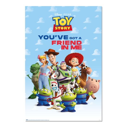 POSTER DISNEY PIXAR TOY STORY