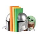 SUJETALIBROS STAR WARS THE MANDALORIAN AND GROGU