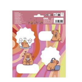 ETIQUETAS ADHESIVAS PREMIUM CAPYBARA 2