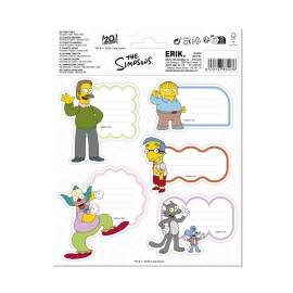 ETIQUETAS ADHESIVAS PREMIUM THE SIMPSONS 2