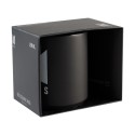 TAZA BTS NEGRA LOGO