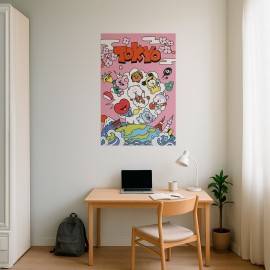 POSTER BT21 WORLD VOYAGE 2
