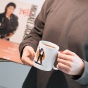 TAZA MICHAEL JACKSON KING OF POP BLANCA
