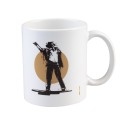 TAZA MICHAEL JACKSON KING OF POP BLANCA