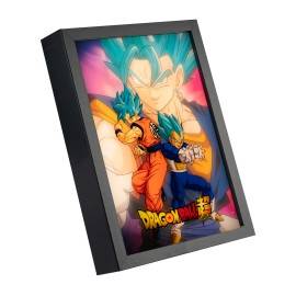 LAMINA LED ENMARCADA DRAGON BALL SUPER