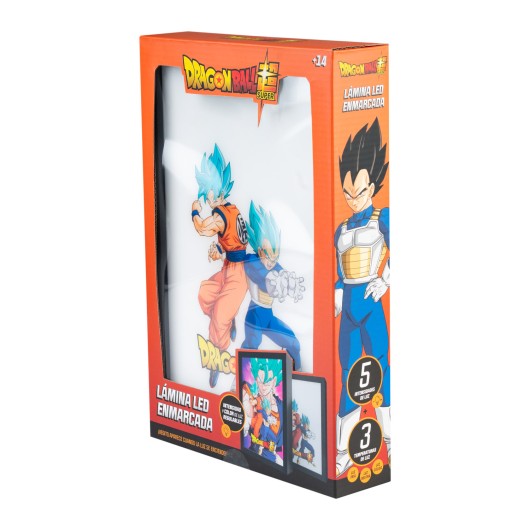 LAMINA LED ENMARCADA DRAGON BALL SUPER