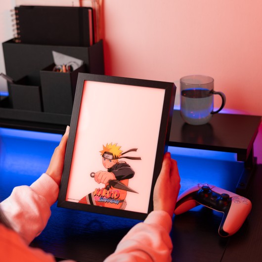 LAMINA LED ENMARCADA NARUTO SHIPPUDEN
