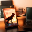 LAMINA LED ENMARCADA JURASSIC PARK
