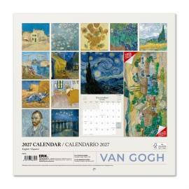 CALENDAR 2027 30X30 VAN GOGH US 2