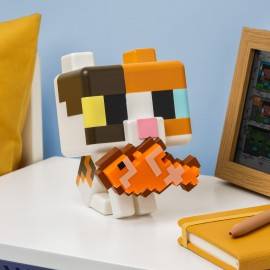 LAMPARA GLOBUDDIES MINECRAFT CAT 2