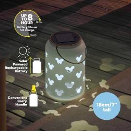LAMPARA DE PROYECCION SOLAR MICKEY MOUSE