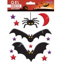 PEGATINAS GEL DECO HALLOWEEN MURCIELAGOS