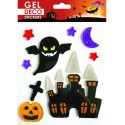 PEGATINAS GEL DECO HALLOWEEN CASTILLO ENCANTADO