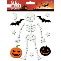 PEGATINAS GEL DECO HALLOWEEN ESQUELETO