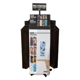 KIT EXPOSITOR MULTIPOSTER 6 HUECOS SIN MERCANCIA
