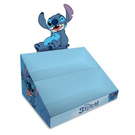 EXPOSITOR SOBREMESA DECORADO STITCH 48X37,5X29CM SIN MERCANCIA