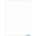 PEGATINAS VARIO 8X20MM BLANCO
