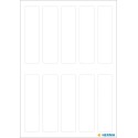 PEGATINAS VARIO 13X50MM BLANCO