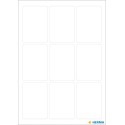 PEGATINAS VARIO 24X35MM BLANCO