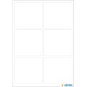 PEGATINAS VARIO 36X40MM BLANCO