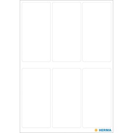 PEGATINAS VARIO 26X54MM BLANCO 2