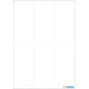 PEGATINAS VARIO 26X54MM BLANCO