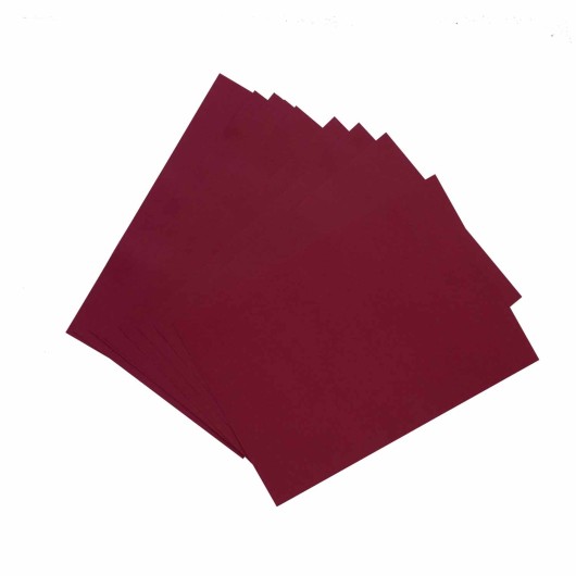 PACK 10 HOJAS A4 FOLDER BURDEOS
