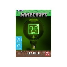 BOMBILLA NEON MINECRAFT CREEPER