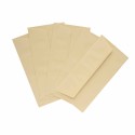 PACK 5 SOBRES DL AMERICANOS FOLDER MARRON ARENA