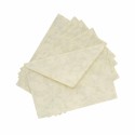 PACK 5 SOBRES C5 FOLDER MARMOL CREMA