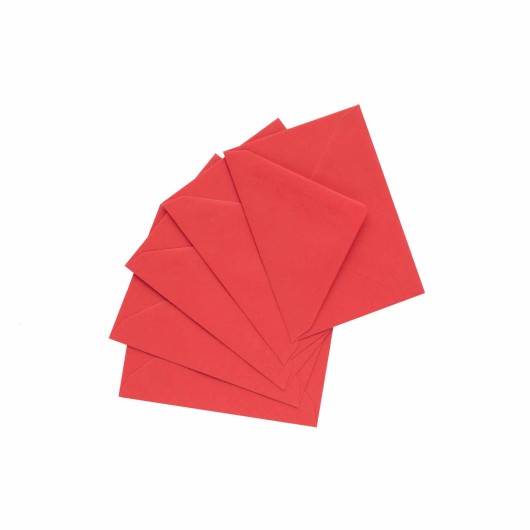 PACK 5 SOBRES C7 VISITA FOLDER BURDEOS