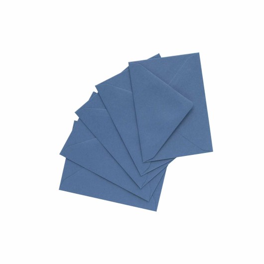 PACK 5 SOBRES C7 VISITA FOLDER AZUL JEANS