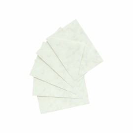 PACK 5 SOBRES C7 VISITA FOLDER MARMOL CREMA 2