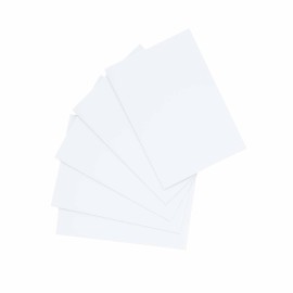 PACK 5 TARJETAS A6 DOBLES FOLDER BLANCO 2