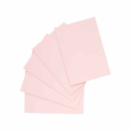 PACK 5 TARJETAS A6 DOBLES FOLDER ROSA 2
