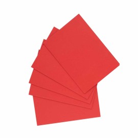 PACK 5 TARJETAS A6 DOBLES FOLDER ROJO 2