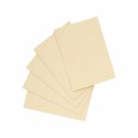 PACK 5 TARJETAS A6 DOBLES FOLDER MARRON ARENA