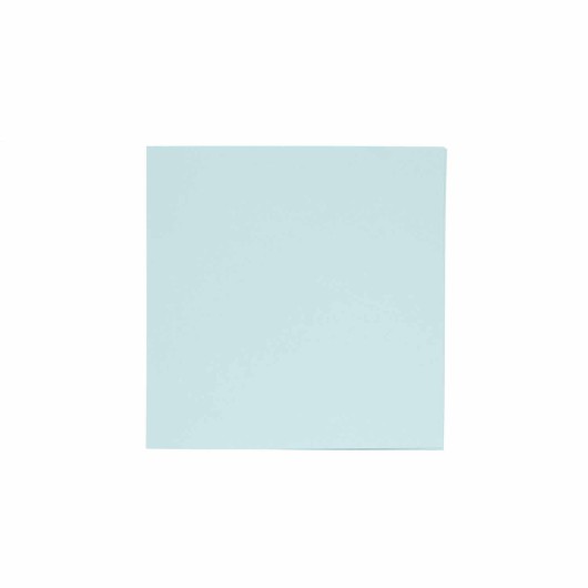 PACK 5 TARJETAS CUADRADAS DOBLES FOLDER AZUL CIELO